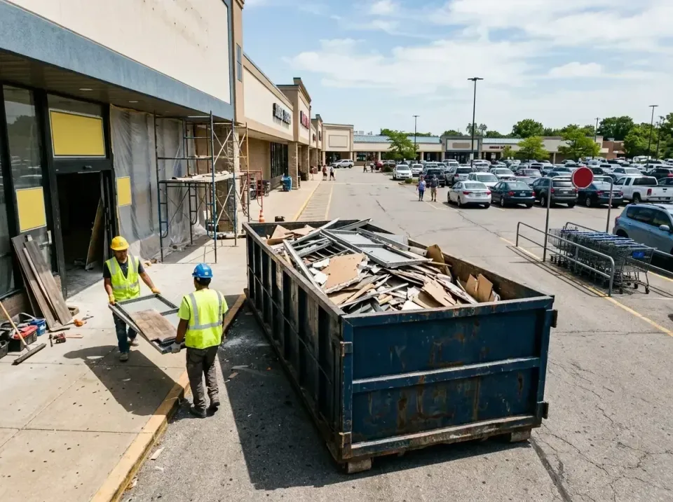 retail-store-renovation-debris-003 — frequently asked questions, Roll-off Dumpster Rentals in Alcoa, TN